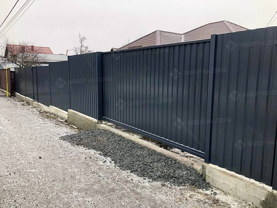 Автоматические откатные ворота с электроприводом  в Одинцово